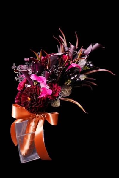 Flower：カラー、ダリア、カーネーション、スターチス、コニカル