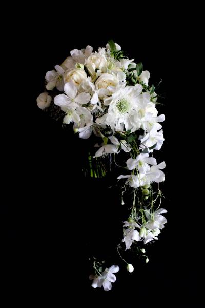 Flower：バラ、スカビオサ、クレマチス