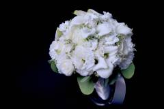 Flower：カラー、トルコキキョウ、バラ、ストック、スターチス、ユーカリ