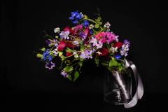 Flower：カラー、バラ、デルフィニウム、クレマチス、サイネリア、リューココリーネ、宿根スイートピー
