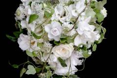 Flower：クルクマ、バラ、レースフラワー、アストランチア、スカビオサ、アイビー